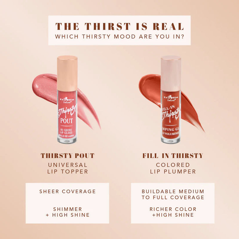 ITALIA Fill-In Thirsty Colored Plumping Gloss SERIE DE 8 PZS