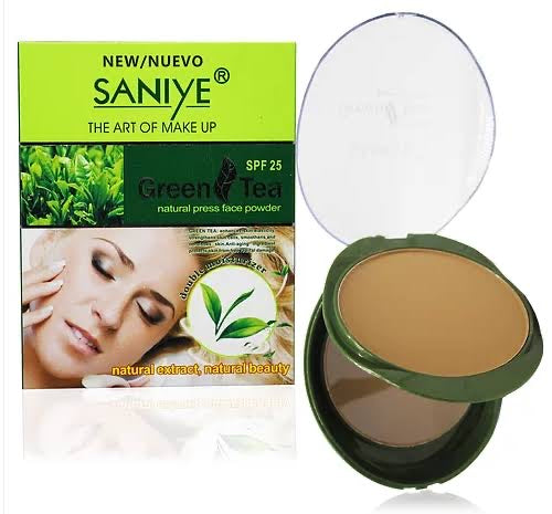 Maquillaje en Polvo GREEN TEA Saniye