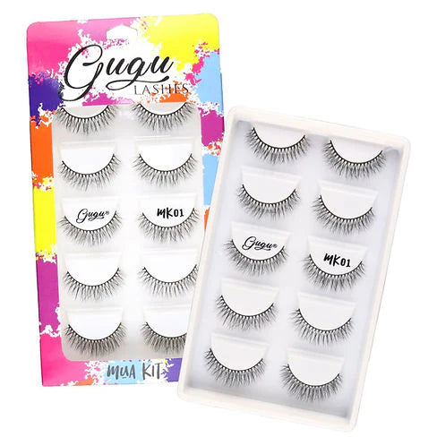 GUGU LASHES PESTAÑAS MUA KIT
