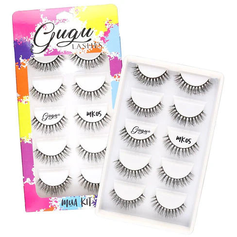 GUGU LASHES PESTAÑAS MUA KIT