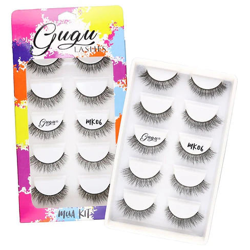 GUGU LASHES PESTAÑAS MUA KIT