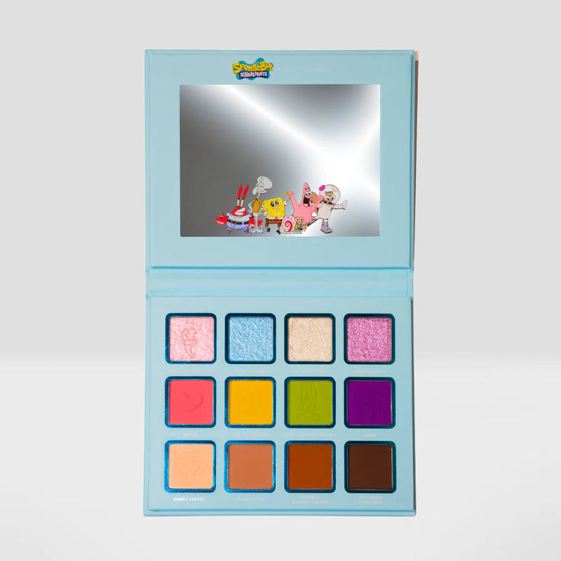 Paleta de Sombras "Bikini Bottom" Bob Esponja x Beauty Creations