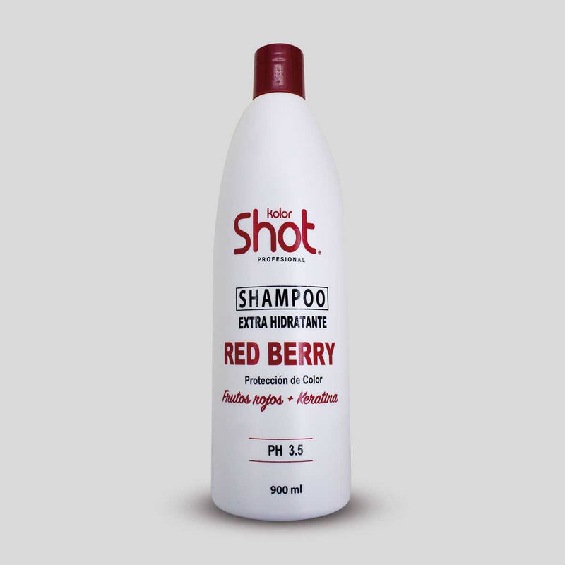 Shampoo RED BERRY Extra Hidratante SHOT