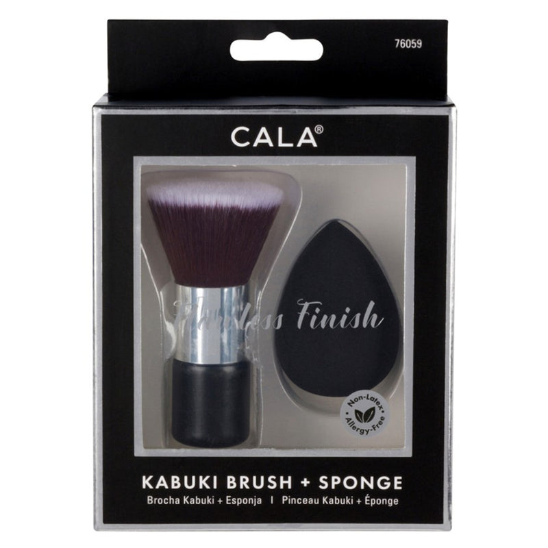 JUEGO DE BROCHA Y ESPONJA KABUKU - CALA