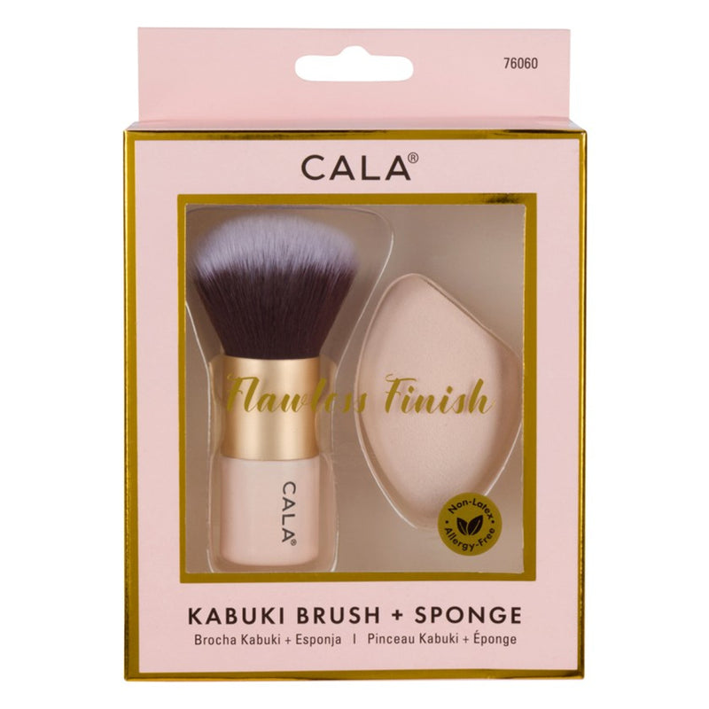 JUEGO DE BROCHA Y ESPONJA KABUKU - CALA