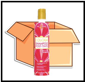 Colora shampoo post tinte, 300 g caja 12 piezas, Nekane