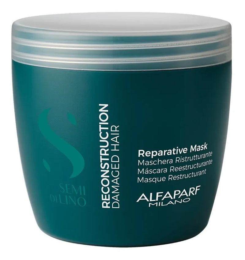 ALFAPARF Mascarilla Reparative Mask Semi Di Lino Alfaparf 500 Gr