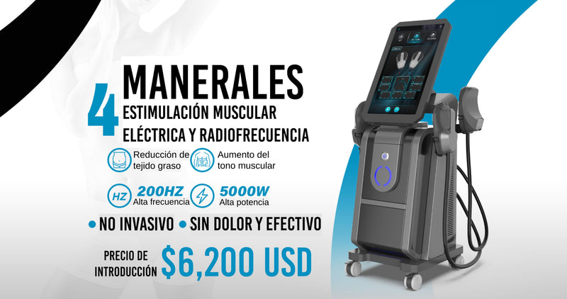 Máquina EMS + Radiofrecuencia