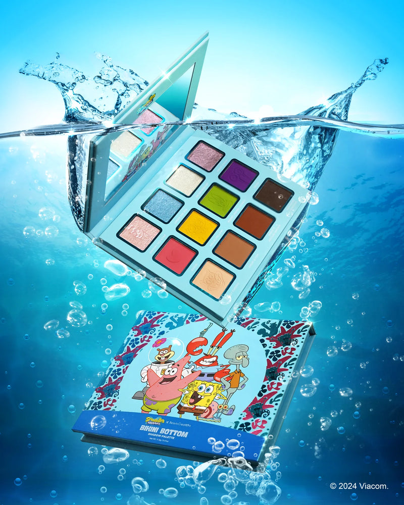 Paleta de Sombras "Bikini Bottom" Bob Esponja x Beauty Creations