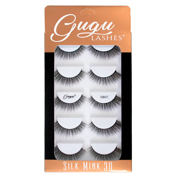 GUGU LASHES PESTAÑAS SILK 3D