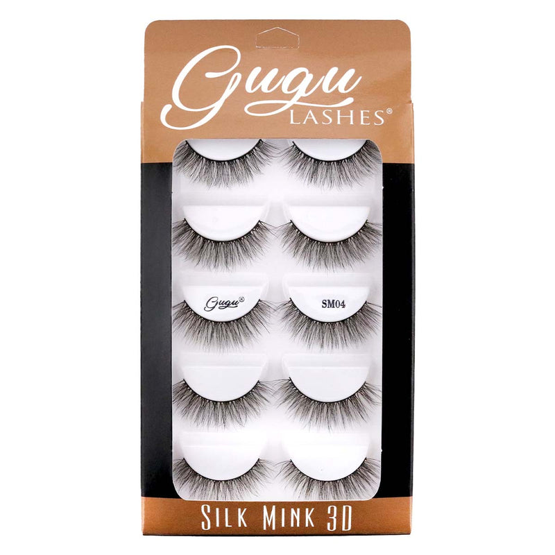 GUGU LASHES PESTAÑAS SILK 3D