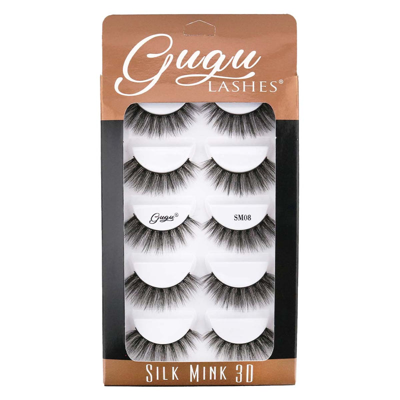 GUGU LASHES PESTAÑAS SILK 3D