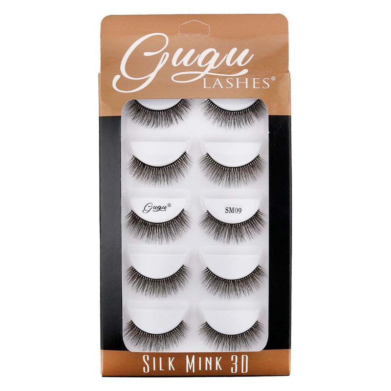 GUGU LASHES PESTAÑAS SILK 3D