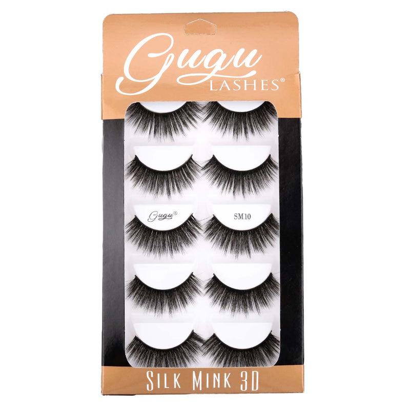 GUGU LASHES PESTAÑAS SILK 3D