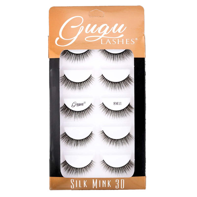 GUGU LASHES PESTAÑAS SILK 3D