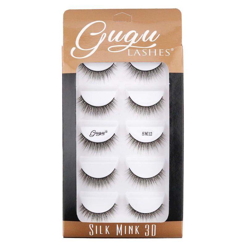 GUGU LASHES PESTAÑAS SILK 3D