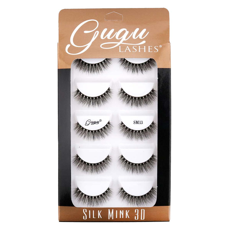 GUGU LASHES PESTAÑAS SILK 3D