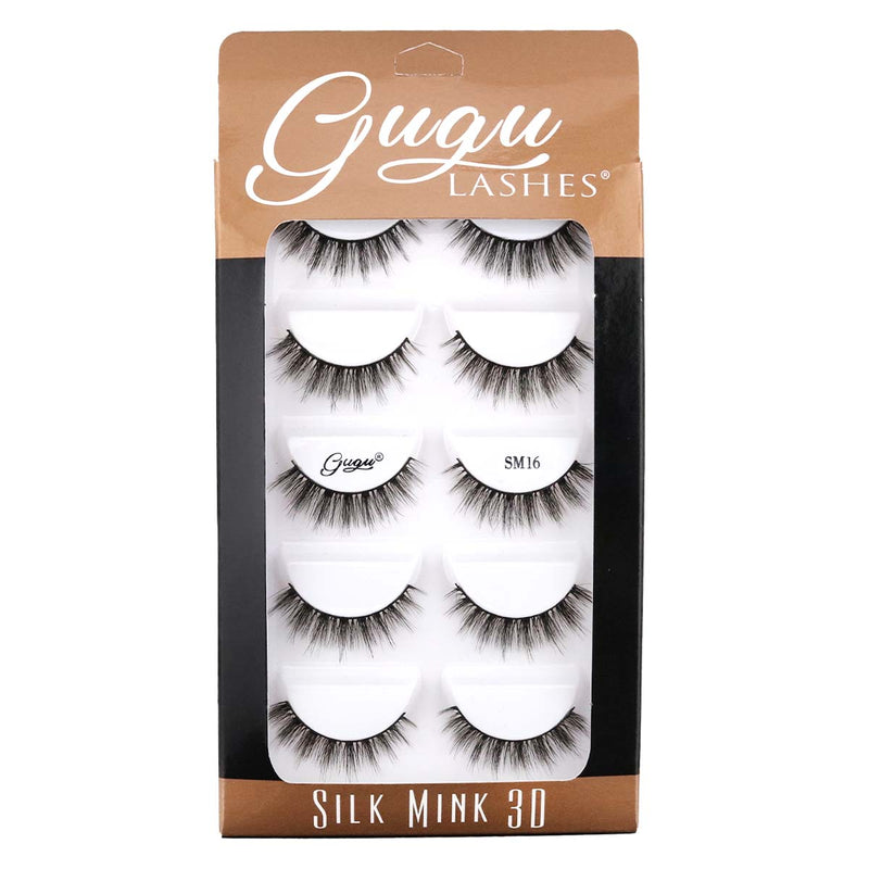 GUGU LASHES PESTAÑAS SILK 3D