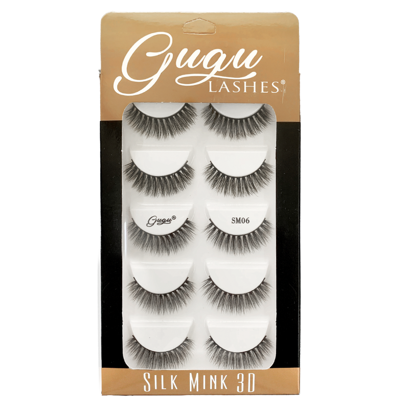GUGU LASHES PESTAÑAS SILK 3D