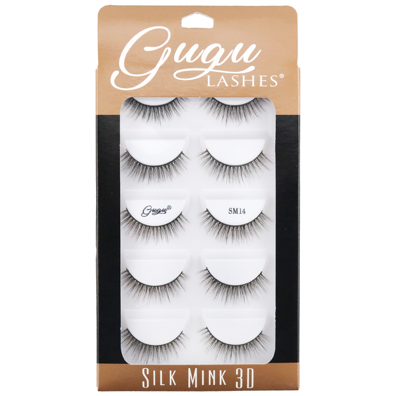 GUGU LASHES PESTAÑAS SILK 3D