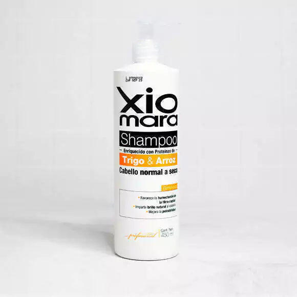 Shampoo TRIGO Y ARROZ 450ml Xiomara