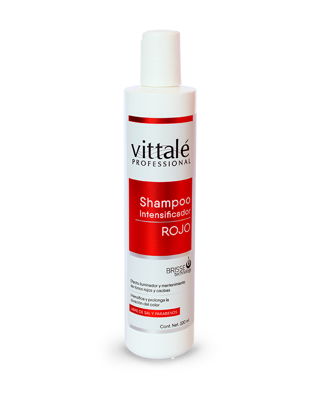 Shampoo Intensificador de Rojo 320ml Vittalé