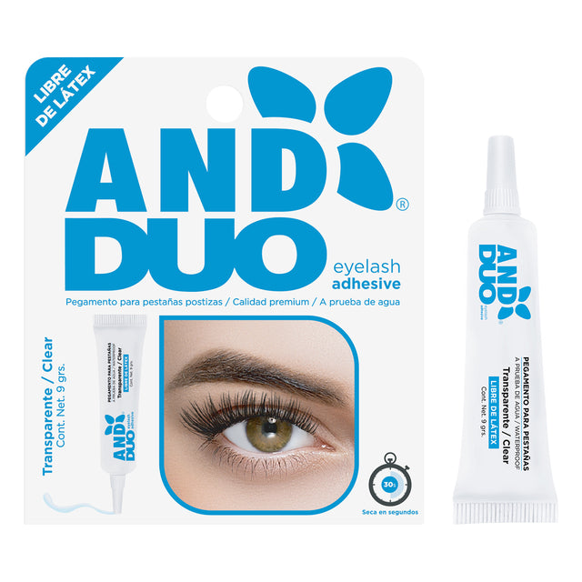 AND PEGAMENTO TRANSPARENTE PARA PESTAÑA DUO 9GRS