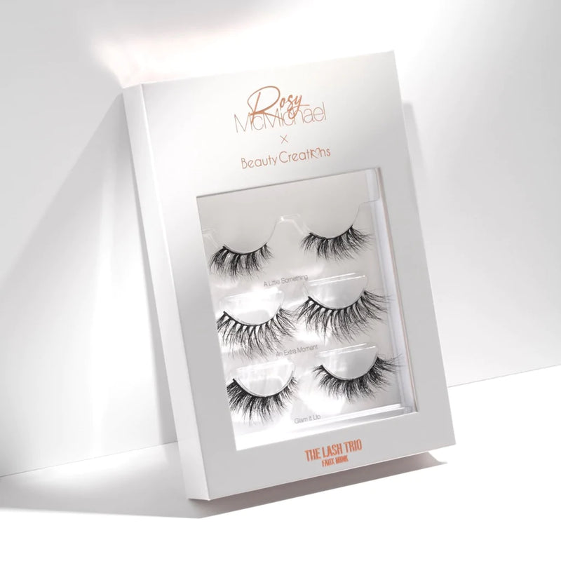 Pestañas Kit 3 pares McMichael The Lash Trio Beauty Creations