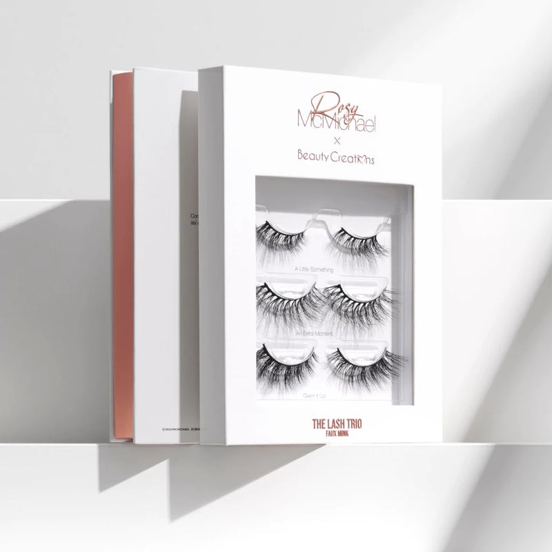 Pestañas Kit 3 pares McMichael The Lash Trio Beauty Creations