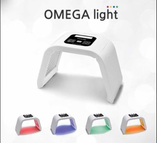 Lámpara LED Fotodinámica de 7 colores para tratamiento facial anti-edad